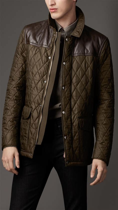 burberry jacket xs|Burberry quilted jackets for men.